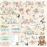 Лист для вырезания 30,5х30,5см №3 Baby shabby (украинский)