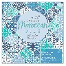 Набор бумаги 15,2х15,2см 32листа "Moroccan Blue"