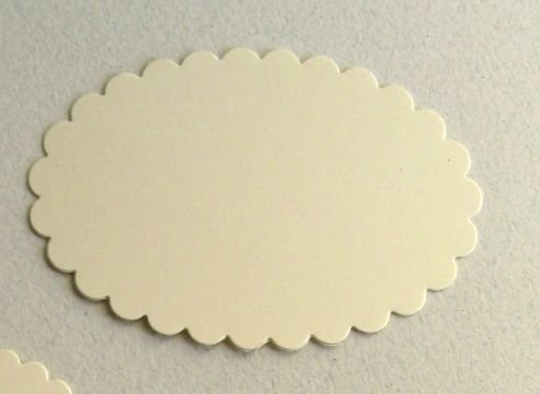 Резной овал 6,5см