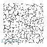 Трафарет 15,5х15,5см толщина 0,5мм Трещины