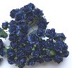 Mini розы 1,5см 10шт синие