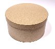 Круглая коробка из папье-маше14х7см