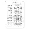 Трафарет месяца 22х31см