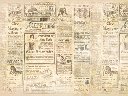 Бумага рисовая 48х33см 28г/м2 Газета