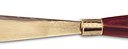 Шпатель в форме ножа для работы с пастами
