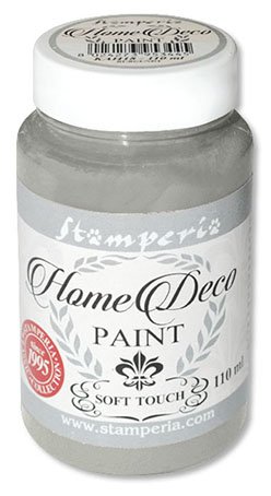 Краска на меловой основе "Home Deco" 110мл классический серый