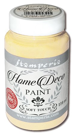 Краска на меловой основе "Home Deco" 110мл пастельно-желтый