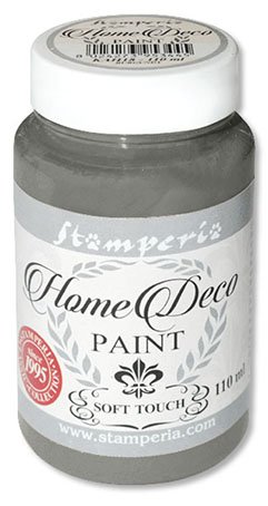 Краска на меловой основе "Home Deco" 110мл дымчато-серый